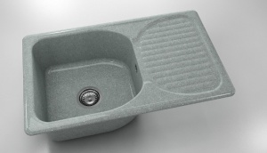 Chiuveta FAT cu blat dreapta/stanga 80 x 49 x 21 Granixit - Img 36