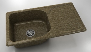 Chiuveta FAT cu blat dreapta/stanga 90 x 49 x 21 Granixit - Img 7