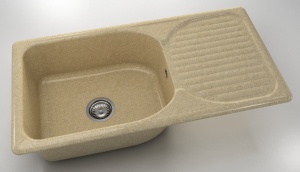 Chiuveta FAT cu blat dreapta/stanga 95 x 49 x 21 Granixit - Img 13