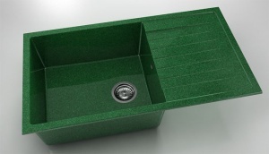 Chiuveta FAT cu blat stang/drept 90x49x21 Granixit - Img 5