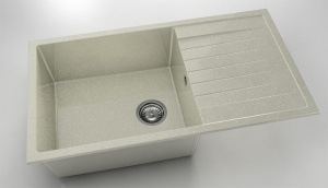 Chiuveta FAT cu blat stang/drept 90x49x21 Granixit - Img 45