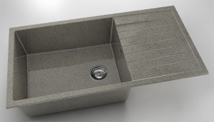 Chiuveta FAT cu blat stang/drept 95x49x21 Granixit - Img 2