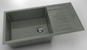 Chiuveta FAT cu blat stang/drept 95x49x21 Granixit - Img 42