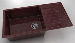 Chiuveta FAT cu blat stang/drept 95x49x21 Granixit - Img 52