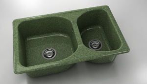 Chiuveta FAT cu doua cuve 80 X 49 X 21 Granixit - Img 18