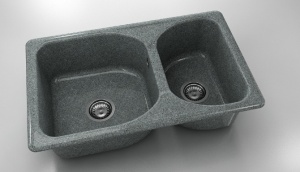 Chiuveta FAT cu doua cuve 80 X 49 X 21 Granixit - Img 38