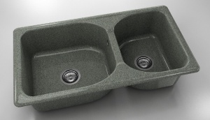 Chiuveta FAT cu doua cuve 90 X 49 X 21 Granixit - Img 42