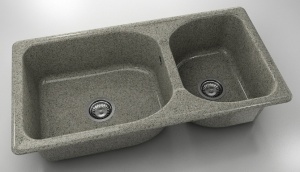 Chiuveta FAT cu doua cuve 95 X 49 X 2 Granixit - Img 37