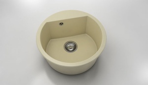 Chiuveta FAT rotunda Ø 51 cm Marmura compozita - Img 18