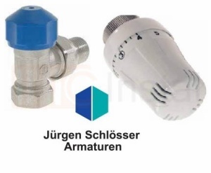 Robinet cu cap termostat Jürgen Schlösser Armaturen senzor tip lichid M 30 x 1,5 - Img 2