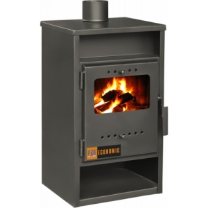 Semineu pe lemne, brichete, carbune Economic 9 kW