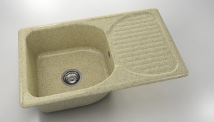 Chiuveta FAT cu blat dreapta/stanga 80 x 49 x 21 Granixit - Img 43