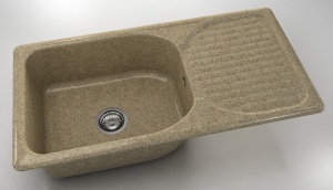 Chiuveta FAT cu blat dreapta/stanga 95 x 49 x 21 Granixit - Img 50