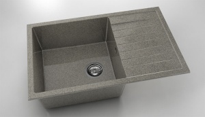 Chiuveta FAT cu blat stang/drept 80x49x21 Granixit - Img 2