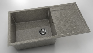 Chiuveta FAT cu blat stang/drept 90x49x21 Granixit - Img 2