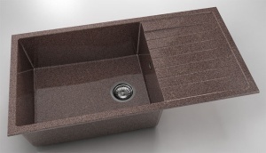 Chiuveta FAT cu blat stang/drept 95x49x21 Granixit - Img 19