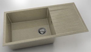 Chiuveta FAT cu blat stang/drept 95x49x21 Granixit - Img 49
