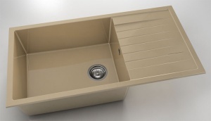 Chiuveta FAT cu blat stang/drept 95x49x21 Marmura compozita - Img 17