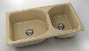 Chiuveta FAT cu doua cuve 90 X 49 X 21 Granixit - Img 13