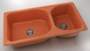 Chiuveta FAT cu doua cuve 95 X 49 X 2 Granixit - Img 11