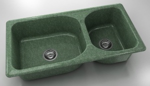 Chiuveta FAT cu doua cuve 95 X 49 X 2 Granixit - Img 17