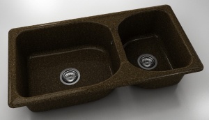 Chiuveta FAT cu doua cuve 95 X 49 X 2 Granixit - Img 29