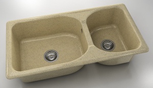 Chiuveta FAT cu doua cuve 95 X 49 X 2 Granixit - Img 35
