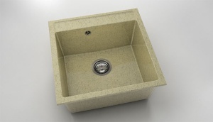 Chiuveta FAT cu o cuva dreptunghiulara 51x51x21 Granixit - Img 25