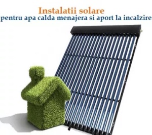 Pachet Panou solar HY-H58 cu boiler bivalent de 500 l