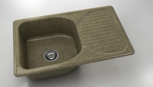 Chiuveta FAT cu blat dreapta/stanga 80 x 49 x 21 Granixit - Img 30