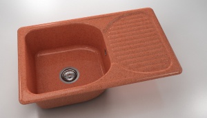 Chiuveta FAT cu blat dreapta/stanga 80 x 49 x 21 Granixit - Img 40