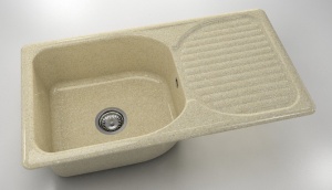 Chiuveta FAT cu blat dreapta/stanga 90 x 49 x 21 Granixit