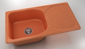 Chiuveta FAT cu blat dreapta/stanga 90 x 49 x 21 Granixit - Img 11