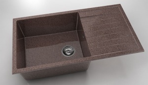 Chiuveta FAT cu blat stang/drept 90x49x21 Granixit - Img 19