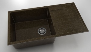Chiuveta FAT cu blat stang/drept 90x49x21 Granixit - Img 29