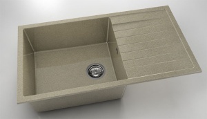 Chiuveta FAT cu blat stang/drept 90x49x21 Granixit - Img 49