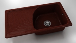 Chiuveta FAT cu blat stanga 90 x 49 x 21 Granixit - Img 4