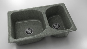 Chiuveta FAT cu doua cuve 80 X 49 X 21 Granixit - Img 42