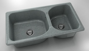 Chiuveta FAT cu doua cuve 90 X 49 X 21 Granixit - Img 39
