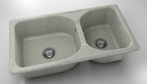 Chiuveta FAT cu doua cuve 90 X 49 X 21 Granixit - Img 44