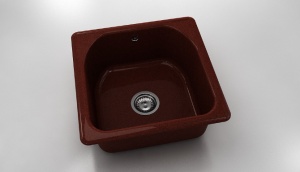 Chiuveta FAT cu o cuva 51 X 51 X 21 Granixit - Img 4