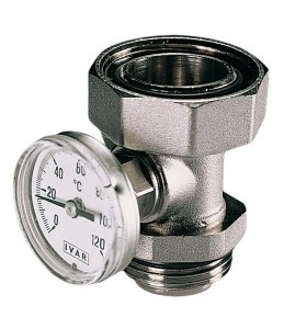 Racord olandez cu termometru 1"1/4 X 1"