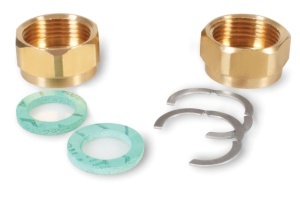 Set 4 piulite 3/4-DN16 pentru instalarea tubului din inox