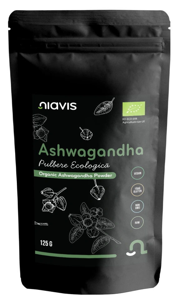 Ashwagandha Pulbere Ecologica/BIO 125g - Img 3