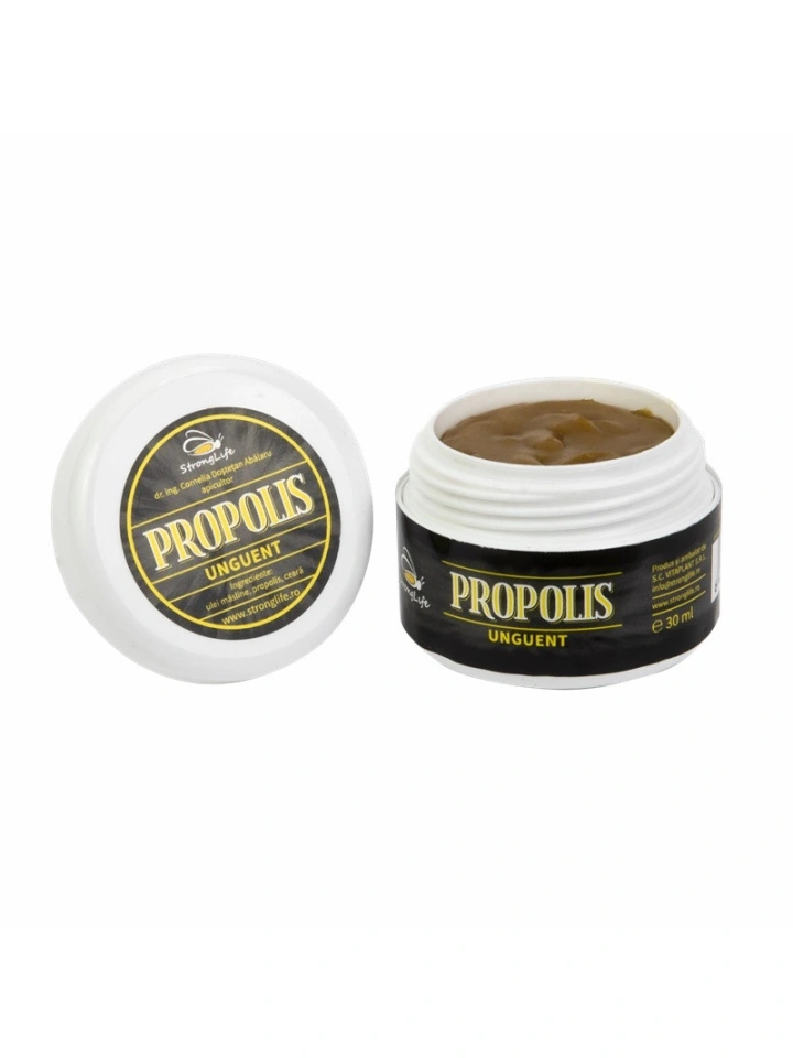 Propolis unguent - 28g by Dr. Ing. Cornelia Dostetan Abalaru apicultor - Img 4