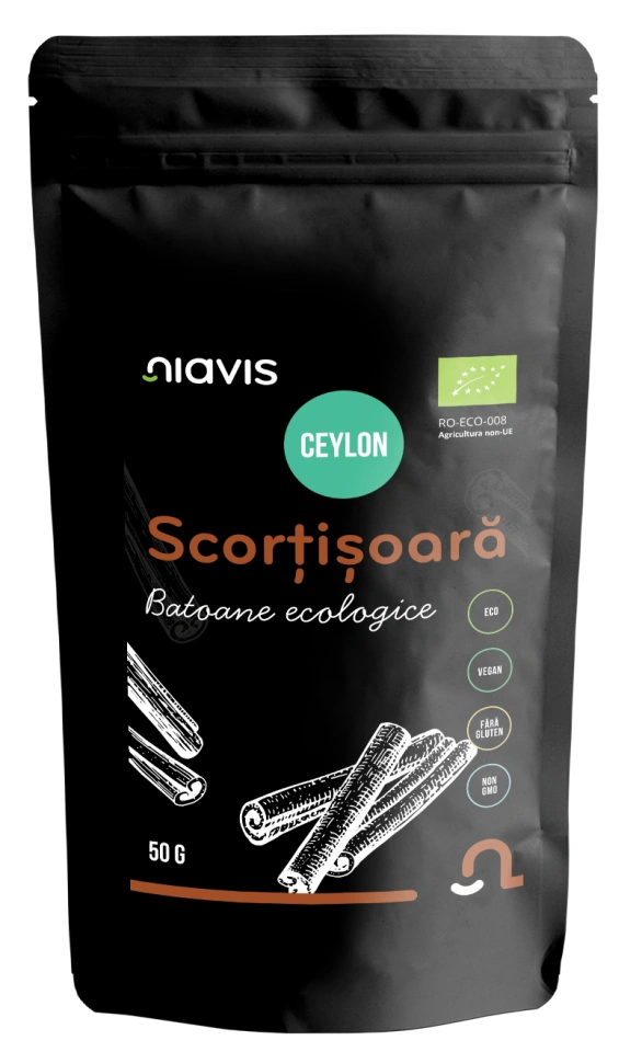 Scortisoara Ceylon Batoane Ecologice/BIO 50g - Img 2