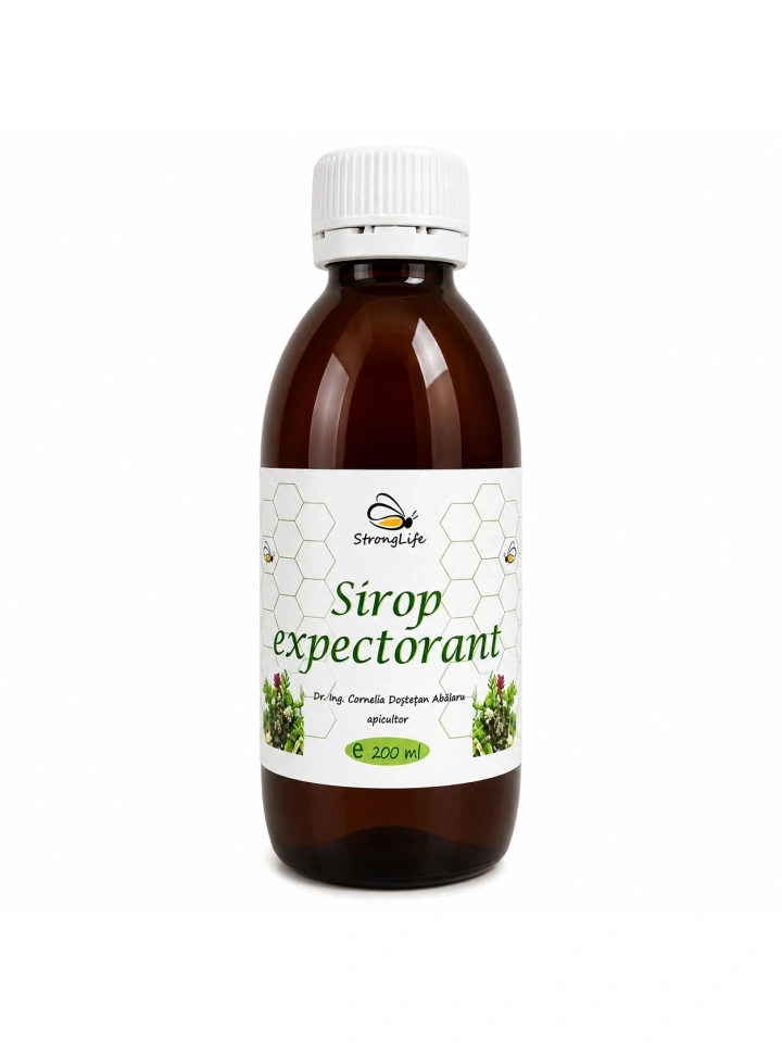 Sirop expectorant cu miere de albine - 200ml by Dr. Ing. Cornelia Dostetan Abalaru apicultor - Img 5