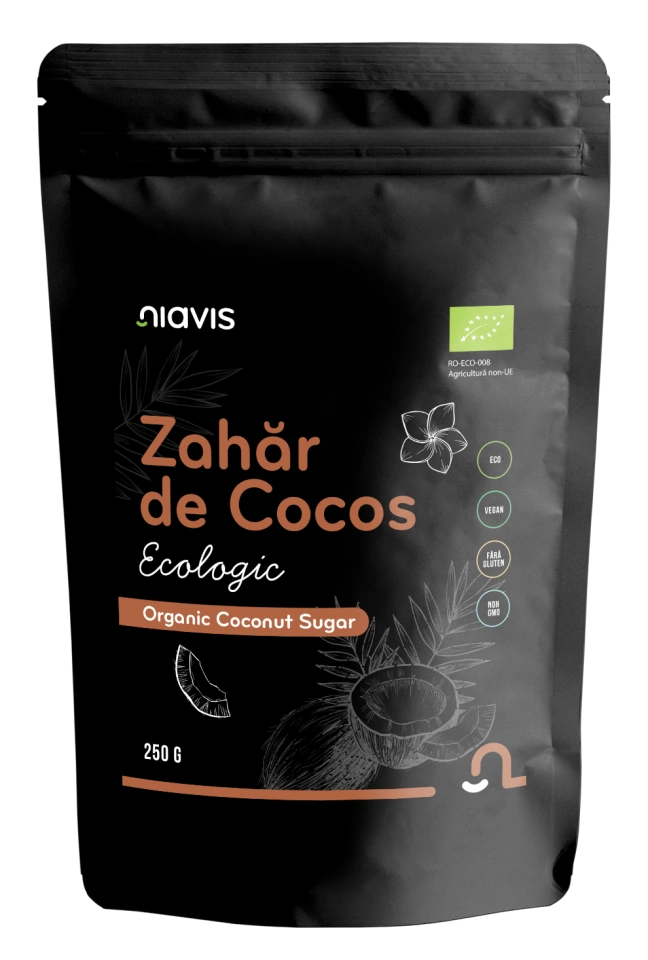 Zahar de Cocos Ecologic/BIO 250g - Img 3
