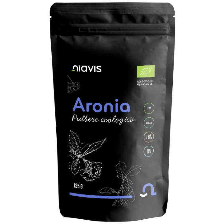 Aronia Pulbere Ecologica /BIO 125g - Img 2