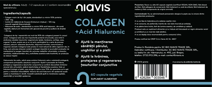 Colagen si Acid Hialuronic 60cps - Img 2